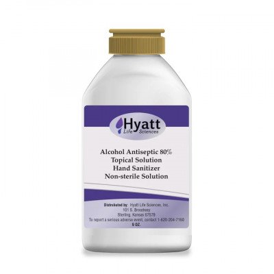 Alcohol Antiseptic, 80% Topical Solution